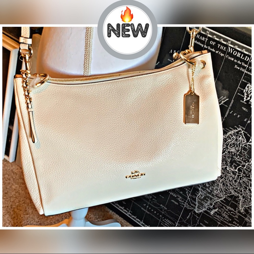 Large Leather COACH Handbag - Picture 2 of 8